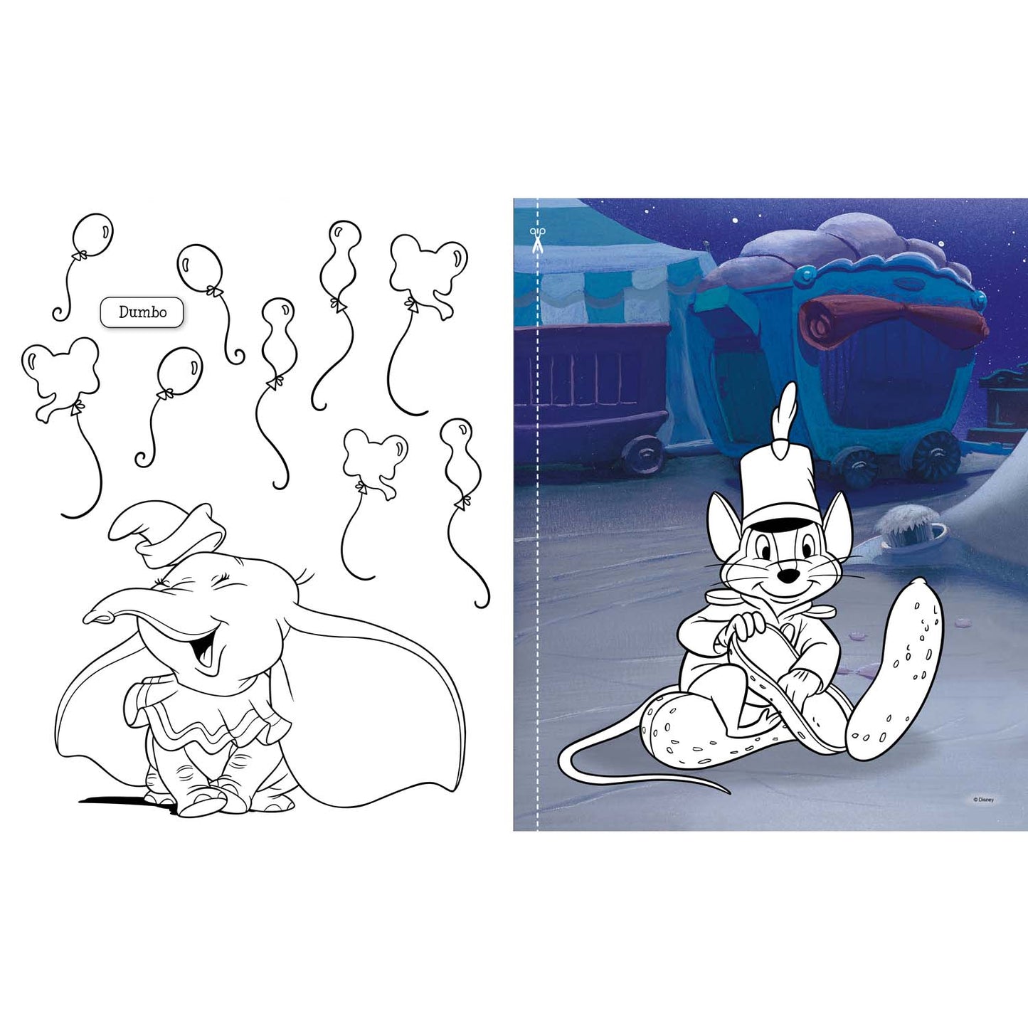 Disney: 3-in-1 Colouring