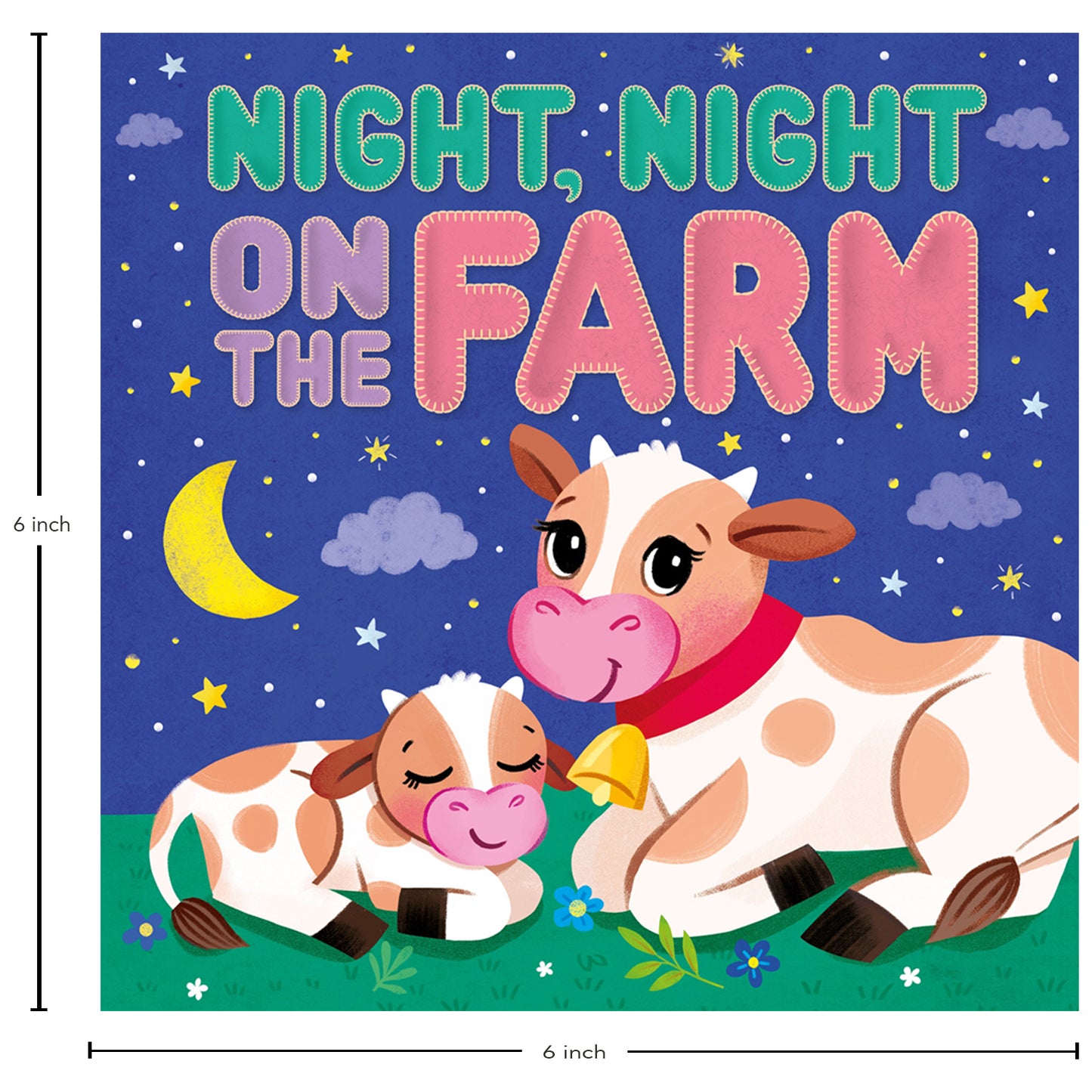 Night, Night, On The Farm (Super Cute Cloth Book) Igloo Books