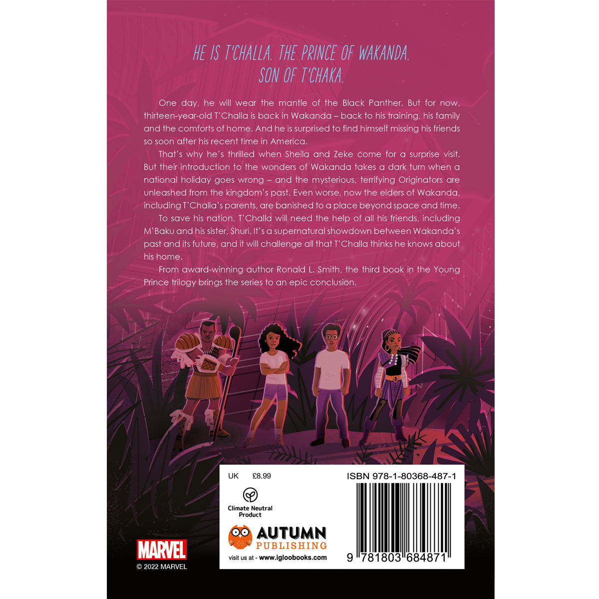 Marvel Black Panther: Uprising (Young Adult Fiction) Smith, Ronald L.