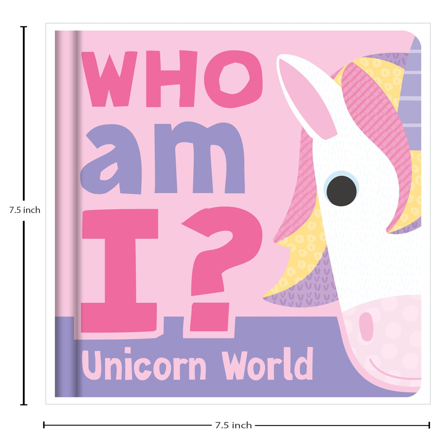 Who am I? Unicorn World | A Fun Lift-the-Flap Book for Toddlers| Magical Unicorn, Fairy & Mermaid Adventure| Book for Kids Ages 0-3