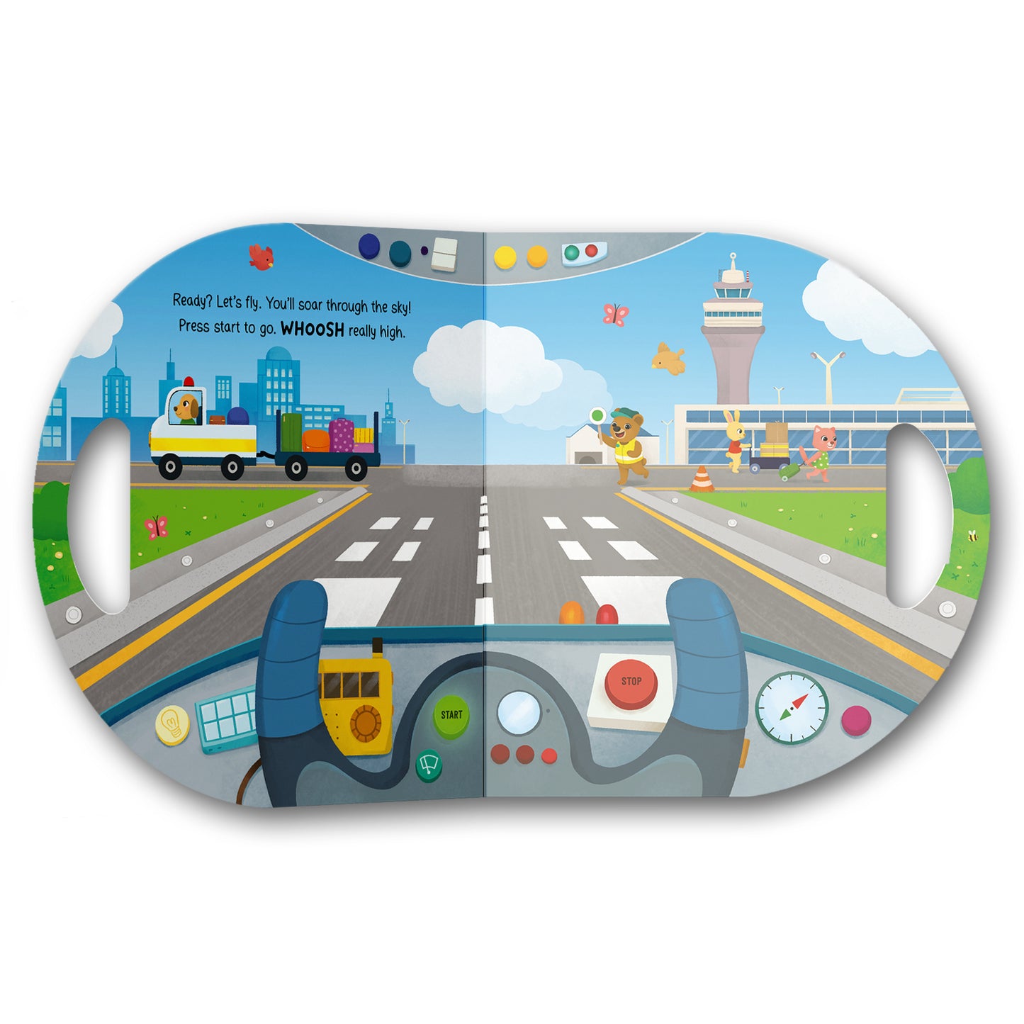 Fly Me! Plane | Early Learning Book | Die-Cut Book | For 4 to 6 Year Old Kids