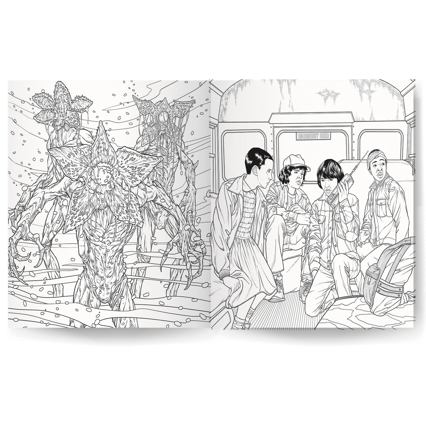 Stranger Things: The Unofficial Colouring Book Parragon