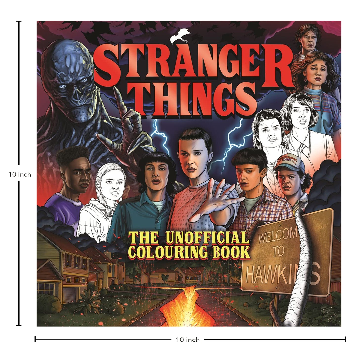 Stranger Things: The Unofficial Colouring Book Parragon