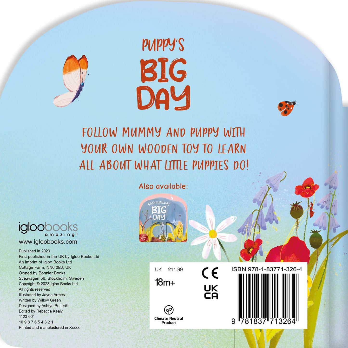 Puppy's Big Day | Books with toy | Board books for kids