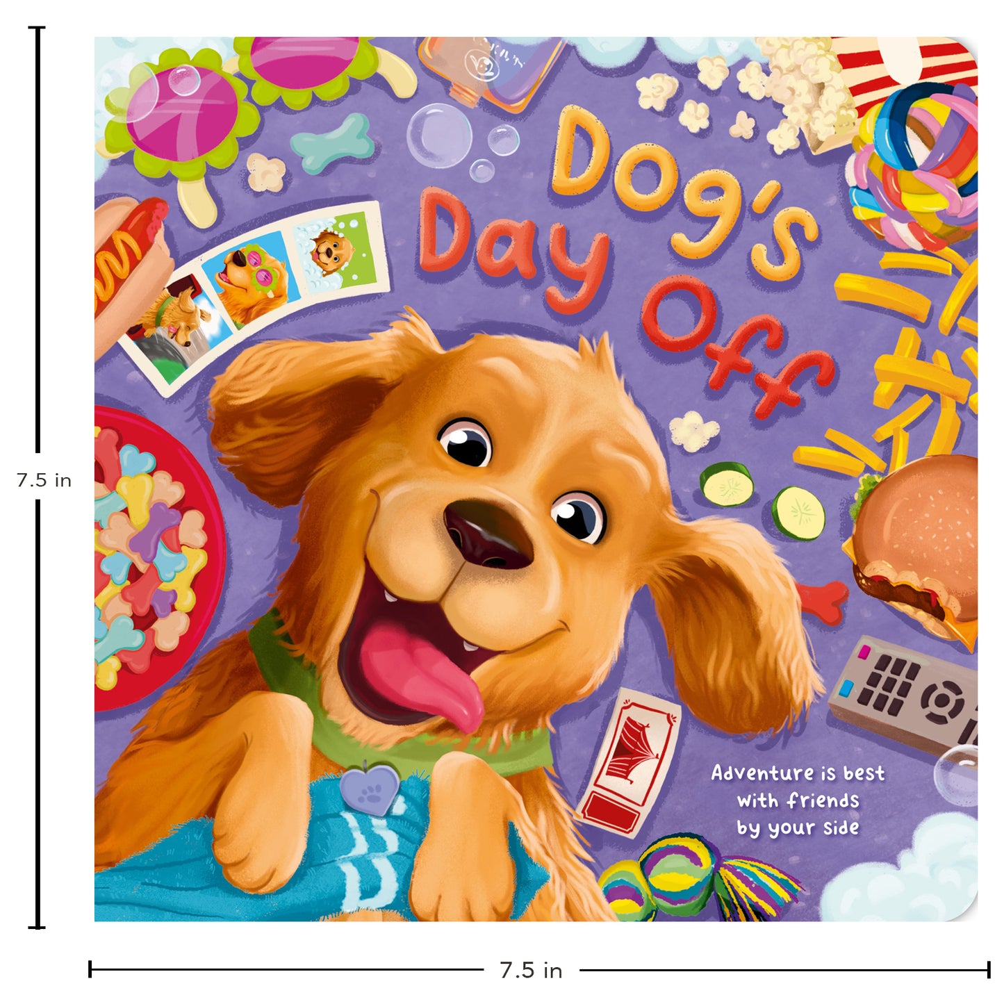Dog's Day Off | Cased Storybooks for Kids | Board books for children