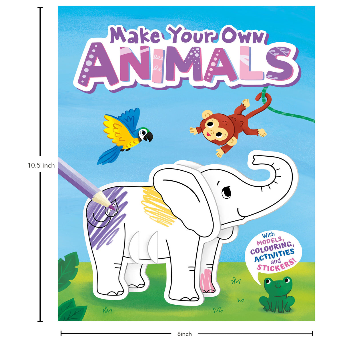 Make Your Own Animals with Models, Colouring, Activities and Stickers Book Parragon