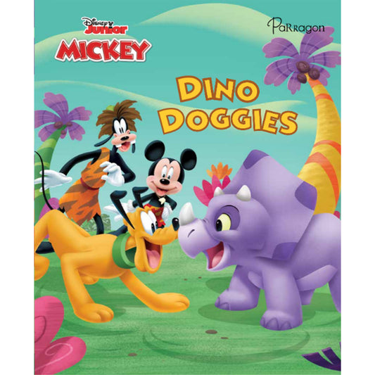 Disney Junior Mickey Mouse Funhouse Dino Doggies Book Parragon