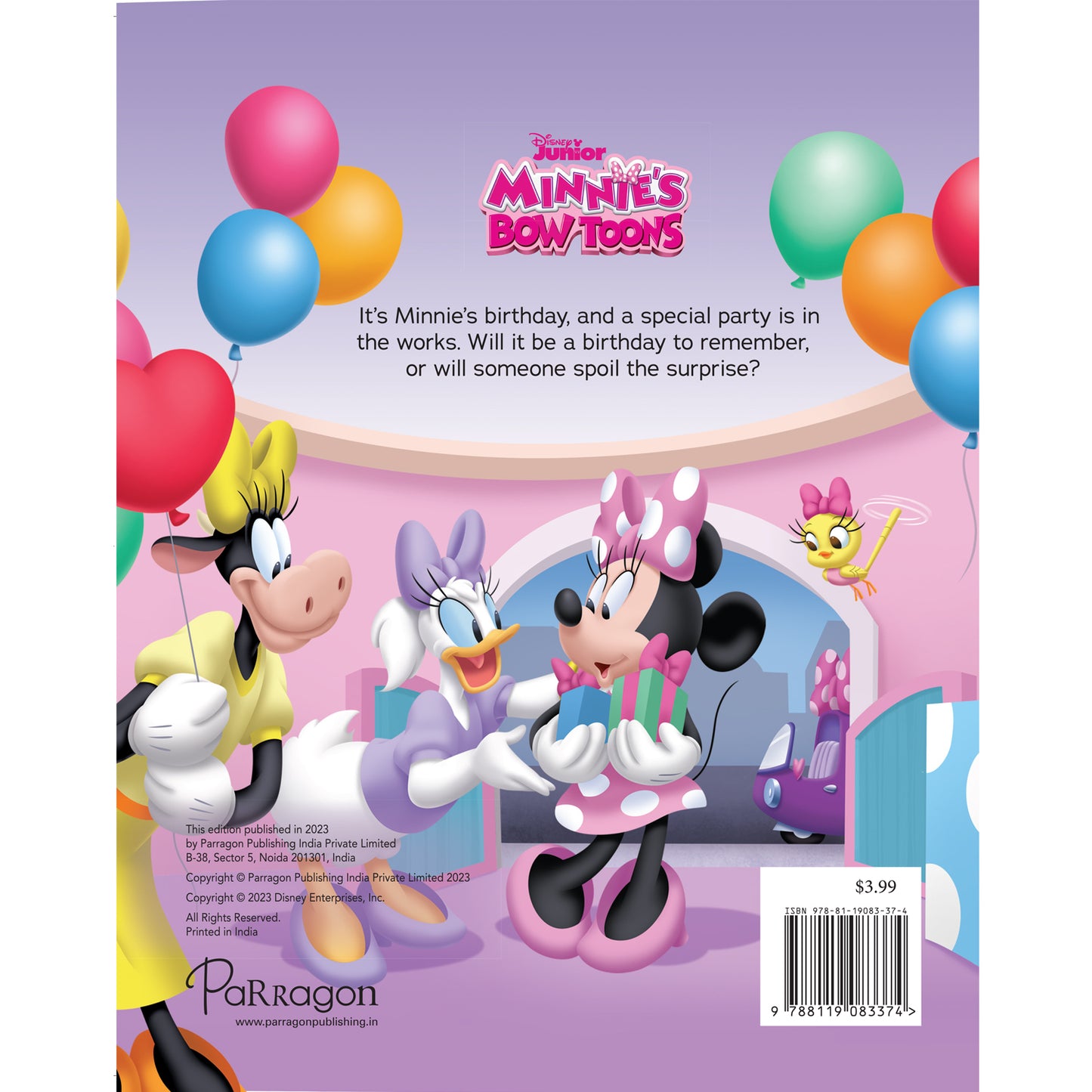 Disney Junior Minnie’s Bow Toons Happy Birthday Minnie Mouse