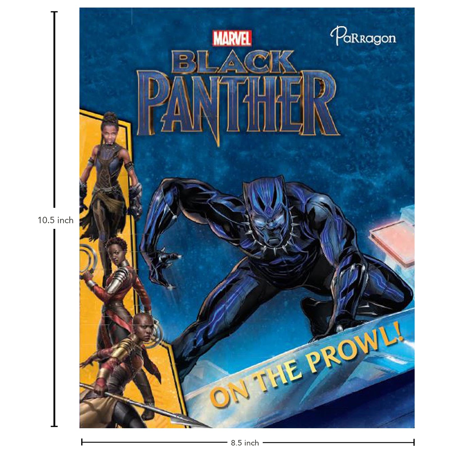 Black Panther On the Prowl | Marvel Children's Books | Movie Storybook | Black Panther books | Superhero storybooks | Storybooks for children Parragon