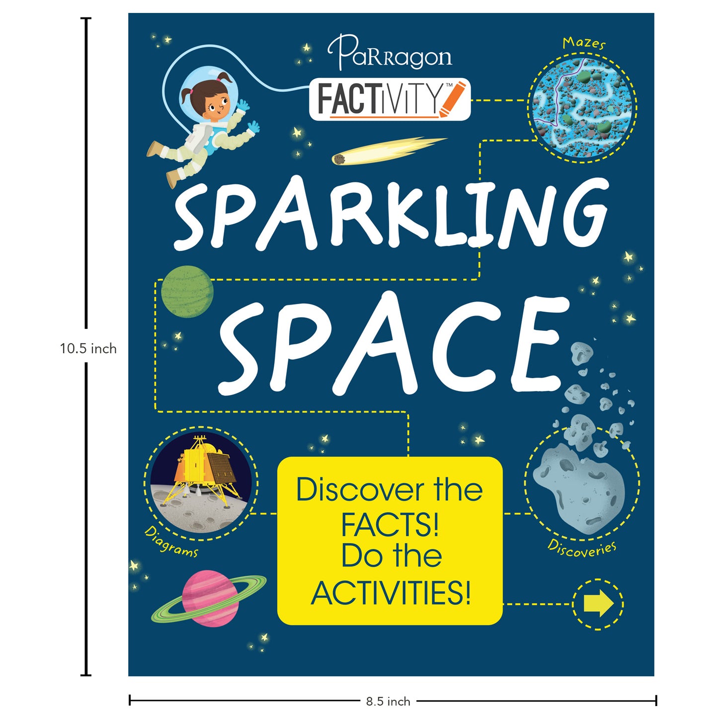 Factivity: Sparkling Space (Discover the Facts, Do the Activity) | Reference book | Nonfiction & Activity for Ages 8+