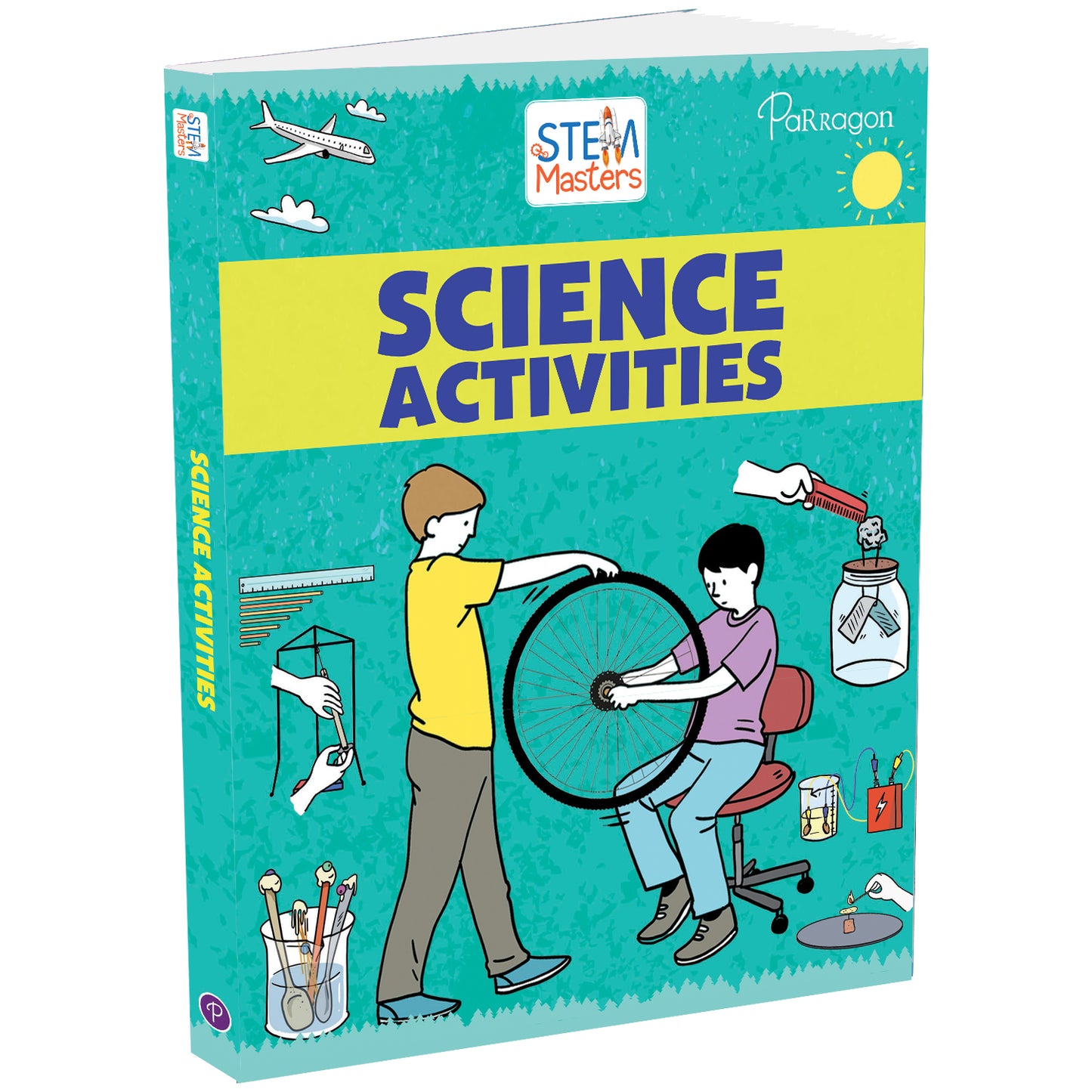 STEM Masters Box Set | Reference books for kids | Science books for children | Elements | Earth | Resources Set of 4 books