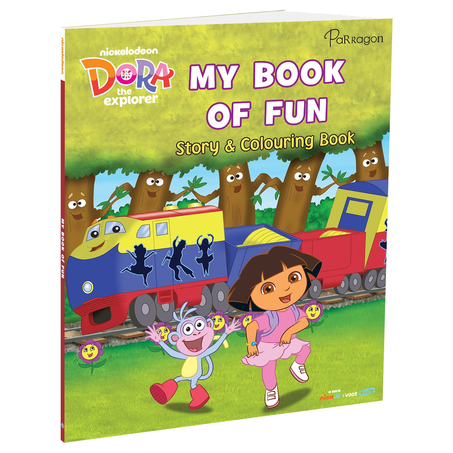Dora the Explorer My Book of Fun Story & Colouring Book Parragon