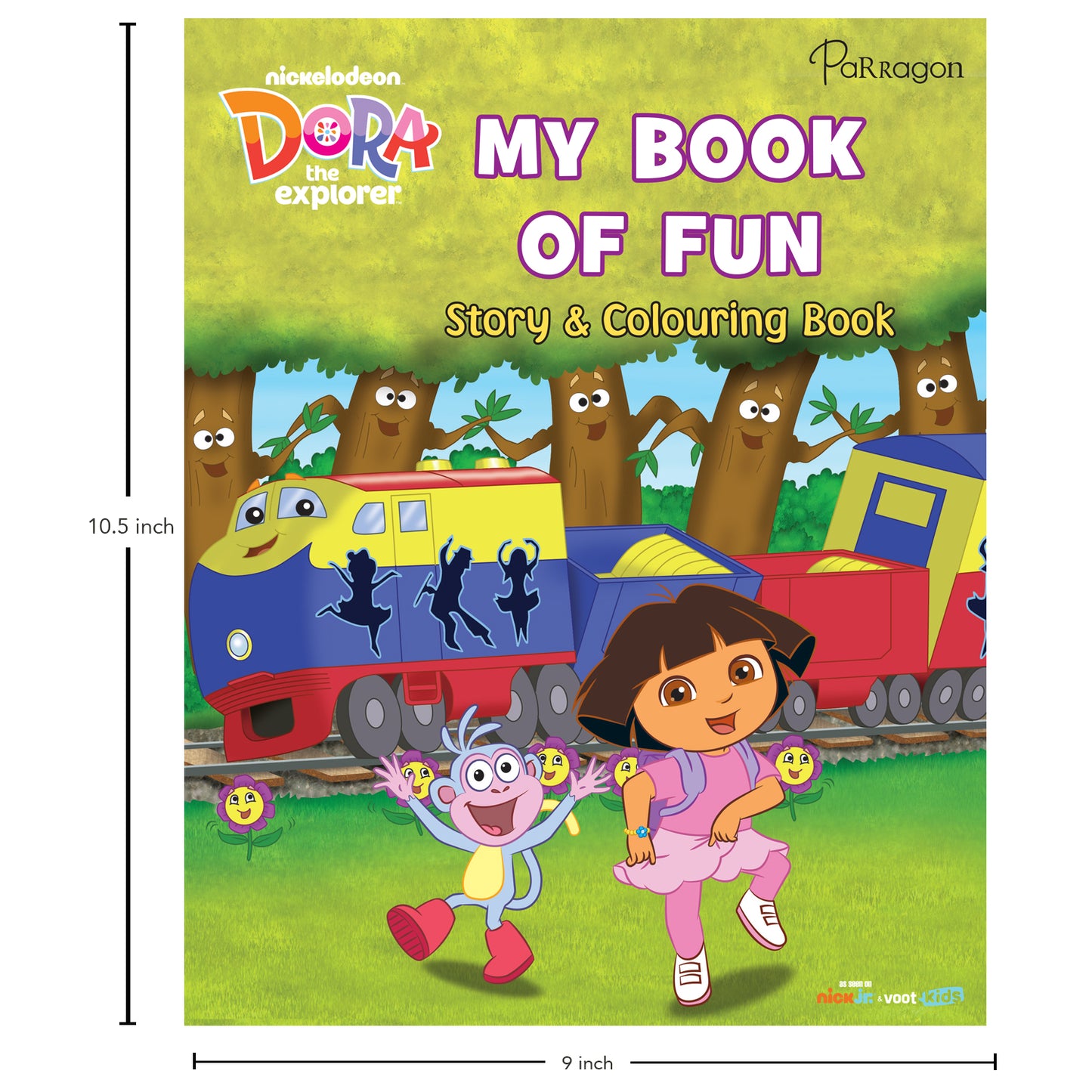 Dora the Explorer My Book of Fun Story & Colouring Book Parragon