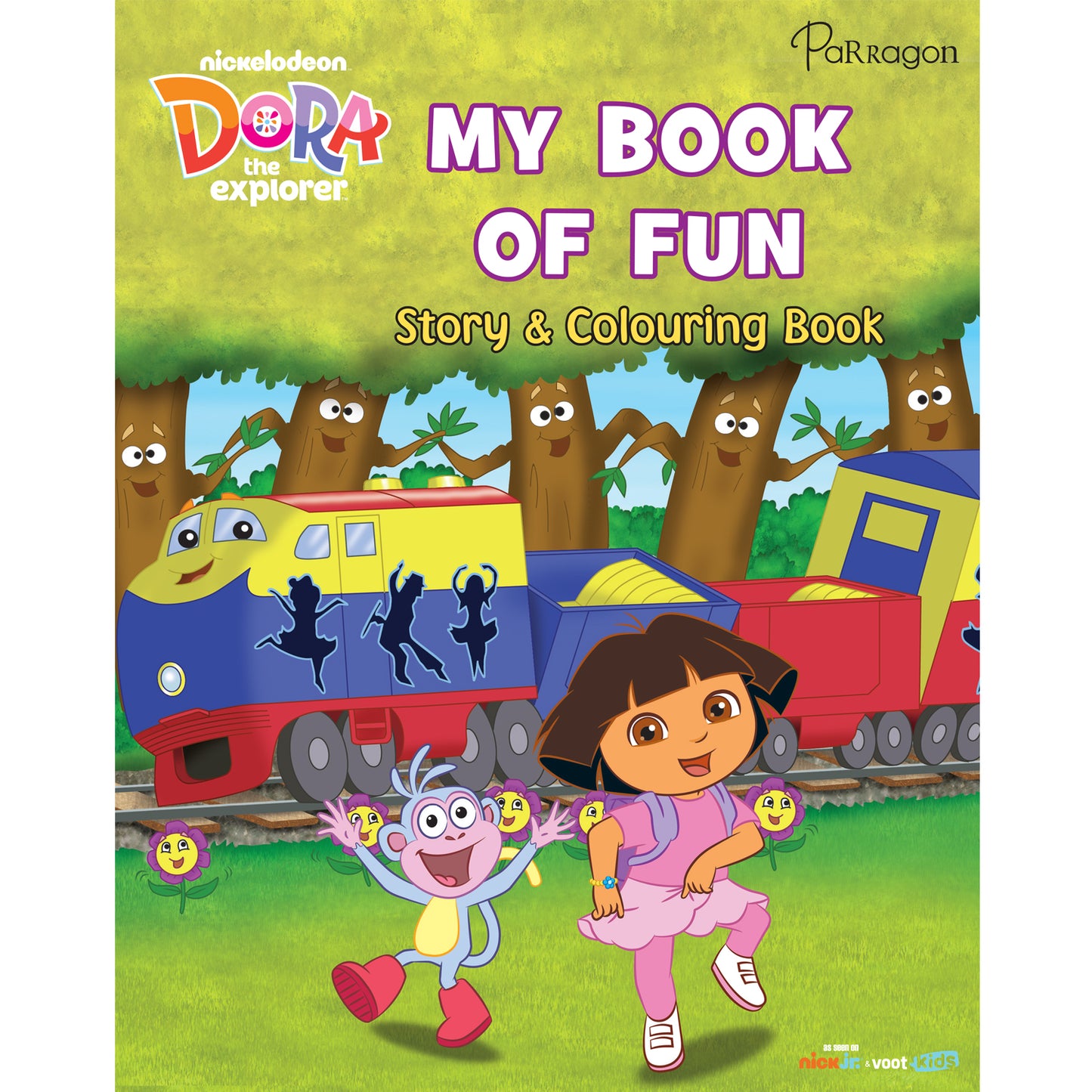 Dora the Explorer My Book of Fun Story & Colouring Book