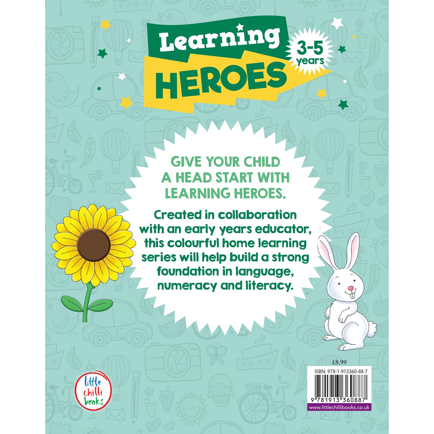 Learning Heroes Early Learning | Early Learning | Preschool Skills | Educational Activities | Alphabet | Numbers | Shapes | Colours | Fine Motor Skills | Ages 3–5 | Activity Book