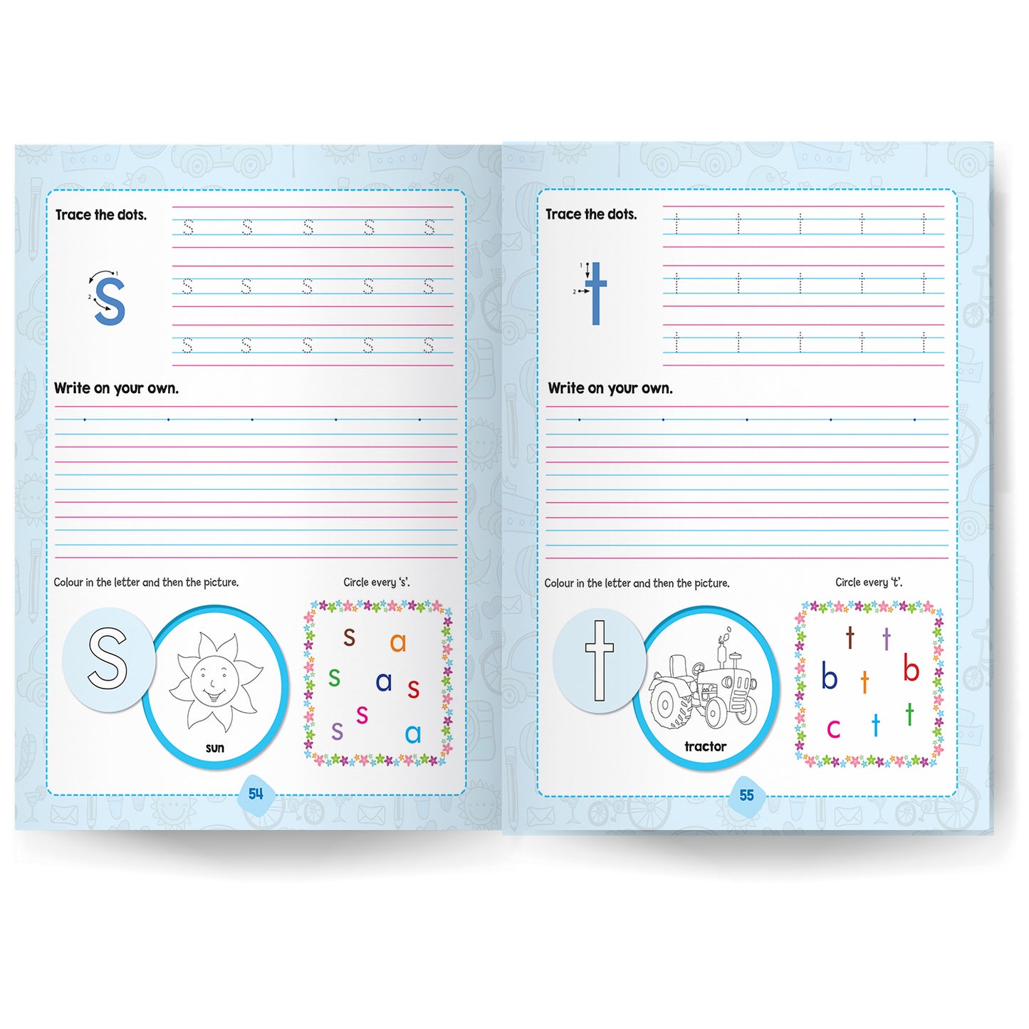 Learning Heroes Learn to Write | Early Learning | Preschool Skills | Educational Activities | Alphabet | Numbers | Shapes | Colours | Fine Motor Skills | Ages 3–5 | Activity Book