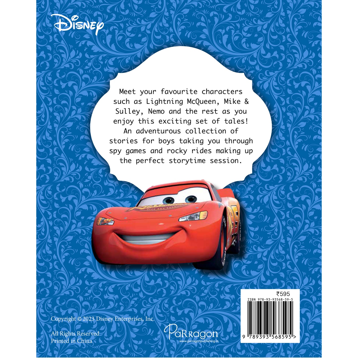 Disney 100 Stories For Boys By Parragon Books