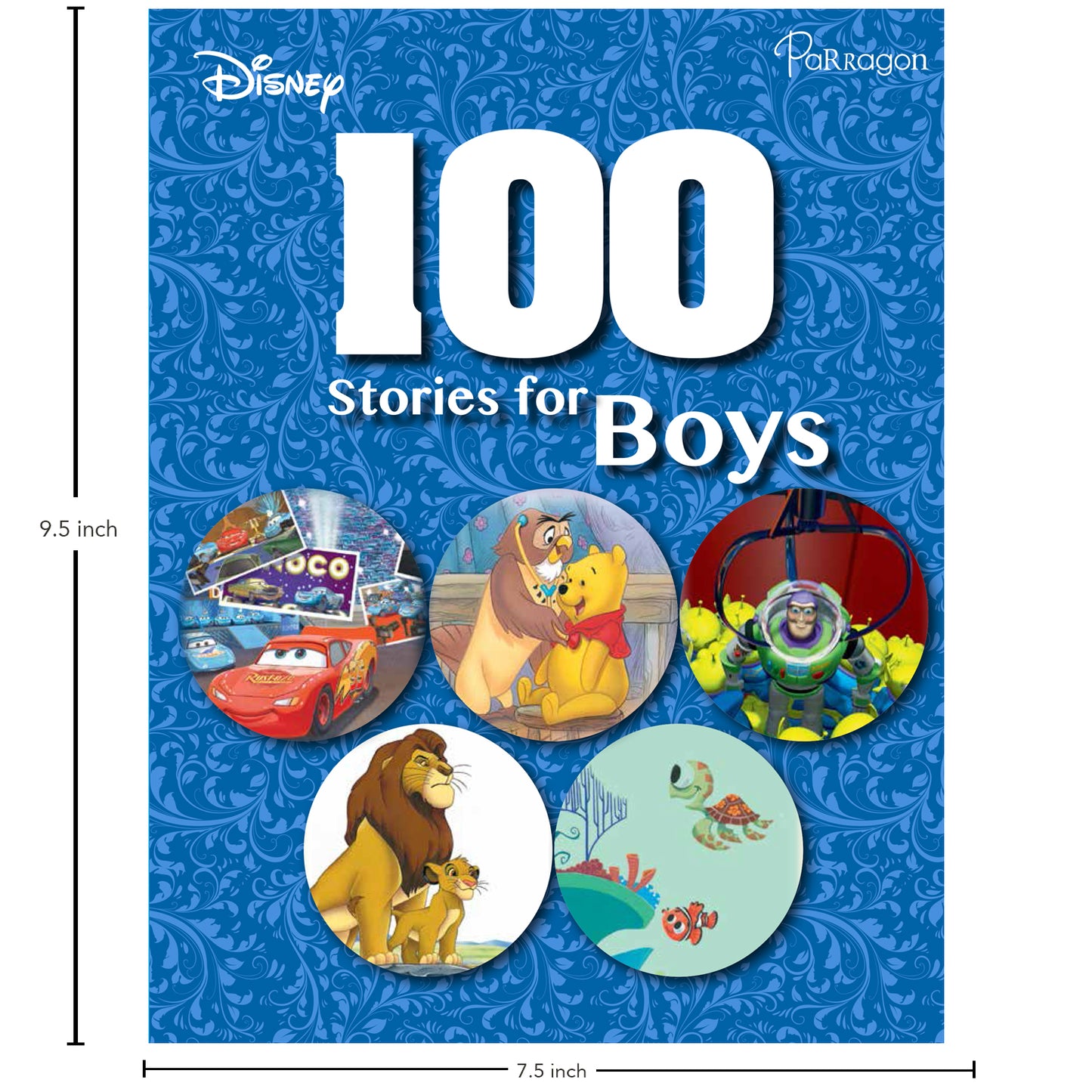 Disney 100 Stories For Boys By Parragon Books