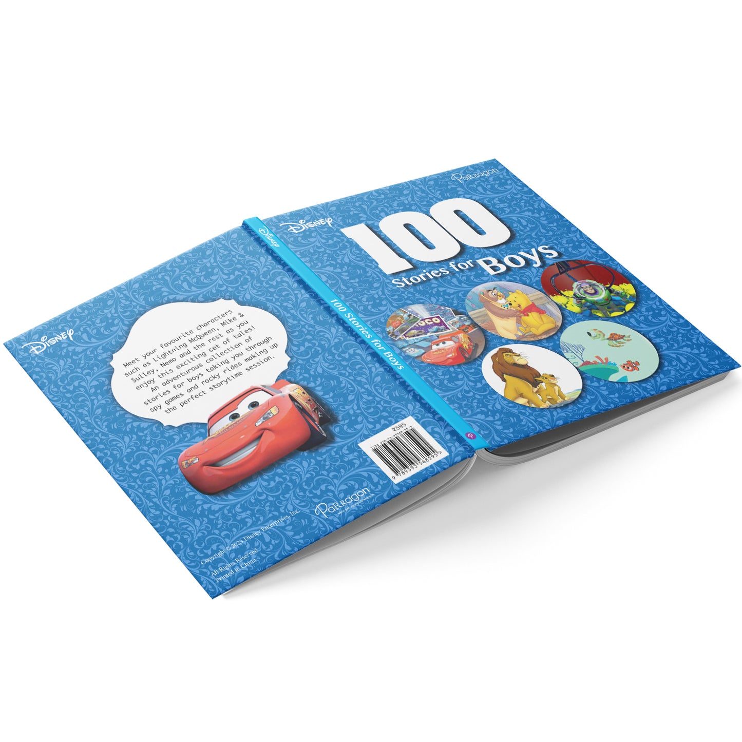 Disney 100 Stories For Boys By Parragon Books