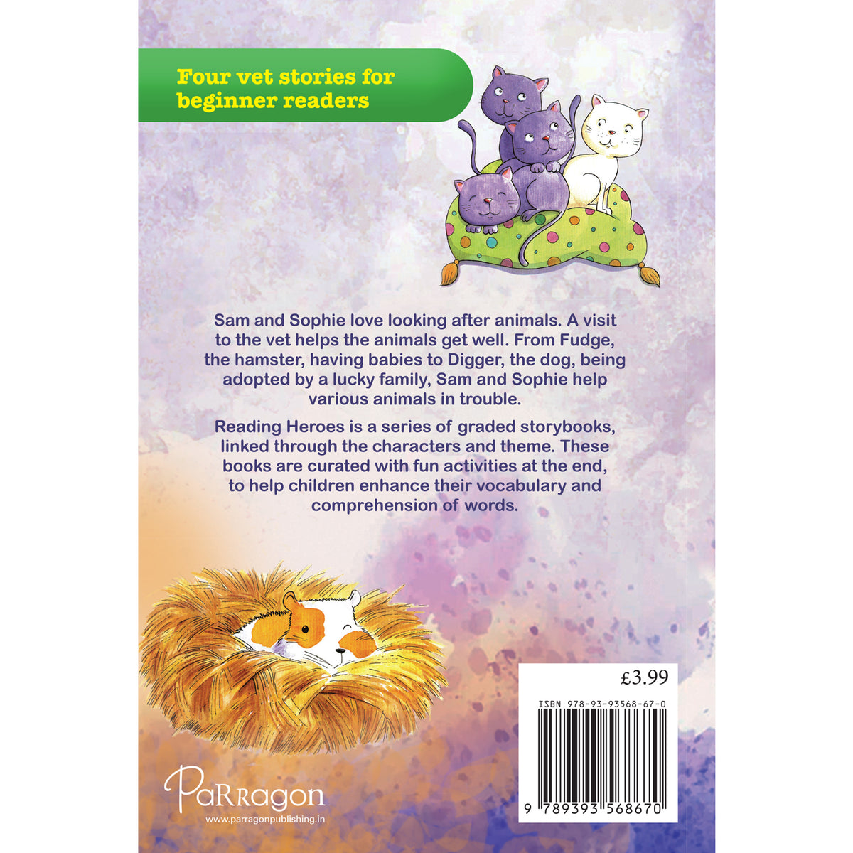 Reading Heroes Animal Rescue- Level 1 (Story Book) Parragon
