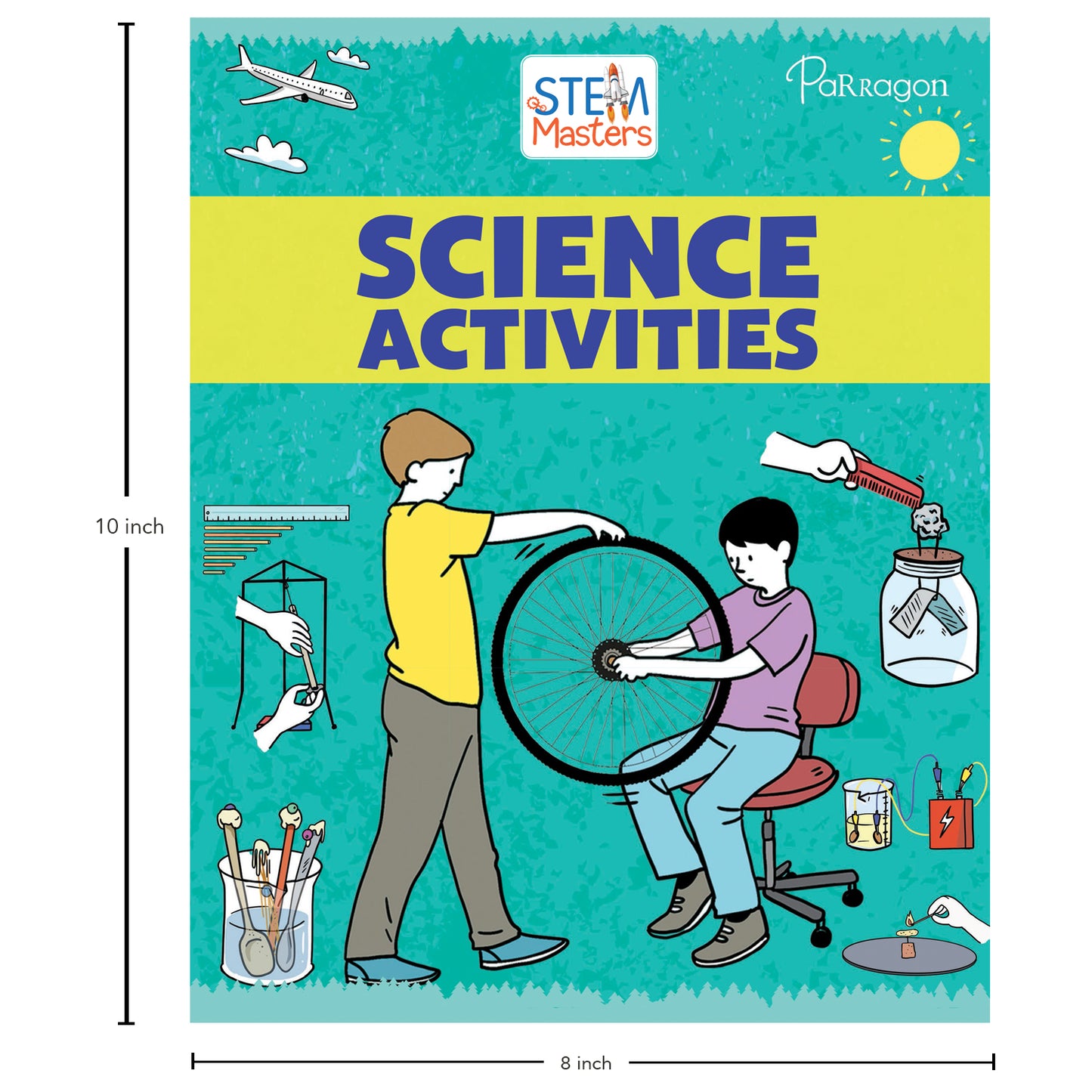 STEM Masters: Science Activities | Reference Book for Kids | Encylopedia for Ages 7+