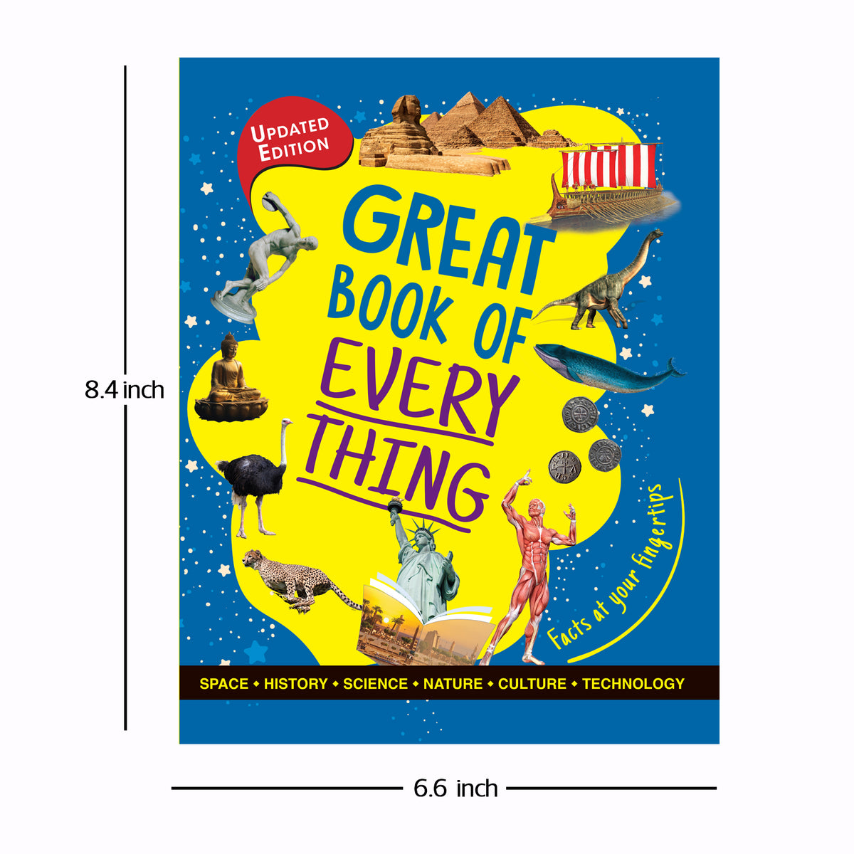 Great Book of Everything | Kids Fact Book | Children’s Encyclopedia | Fun Facts for Kids | General Knowledge Book for Kids