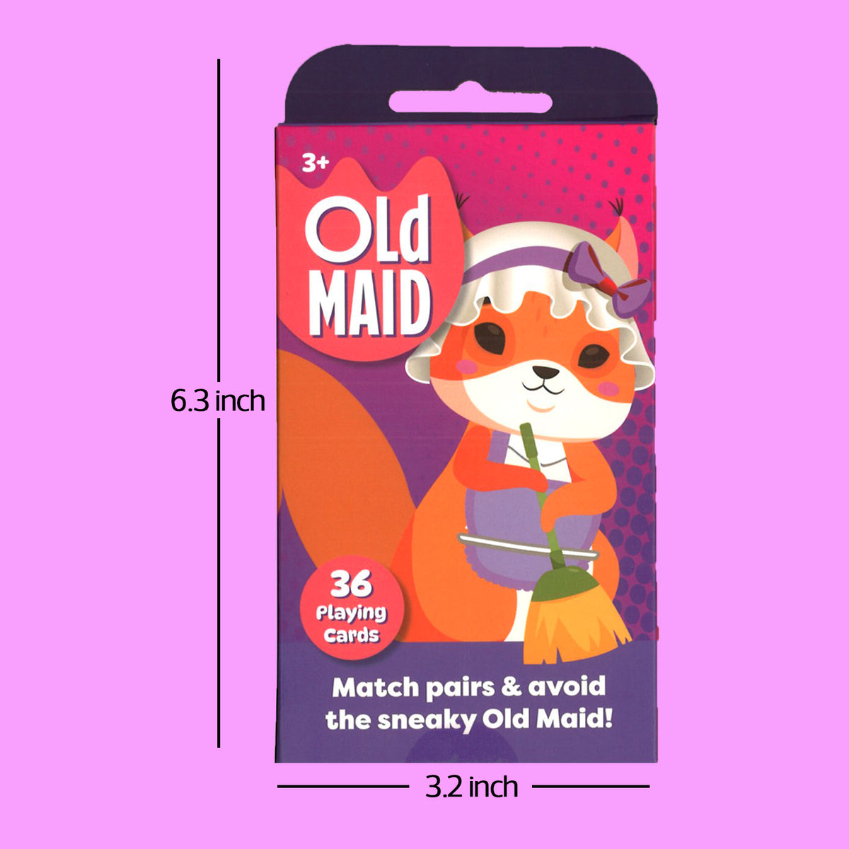 Classic Card Game Old Maid | Classic Family Card Game | Travel Game for Kids | Learning Fun