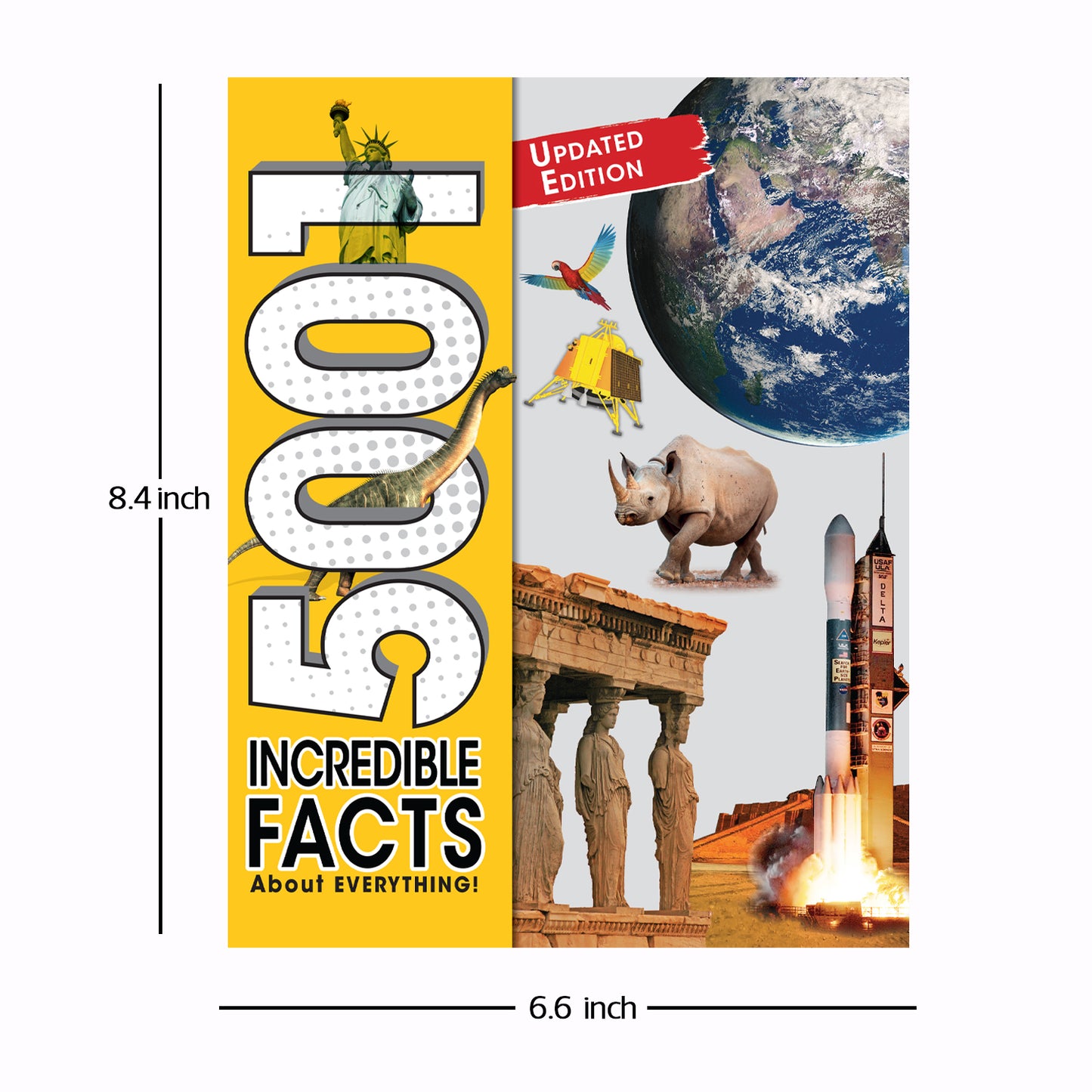 5001 Incredible Facts About Everything | Fact Book for Children | General Knowledge Book for Kids | Reference Book with Pictures