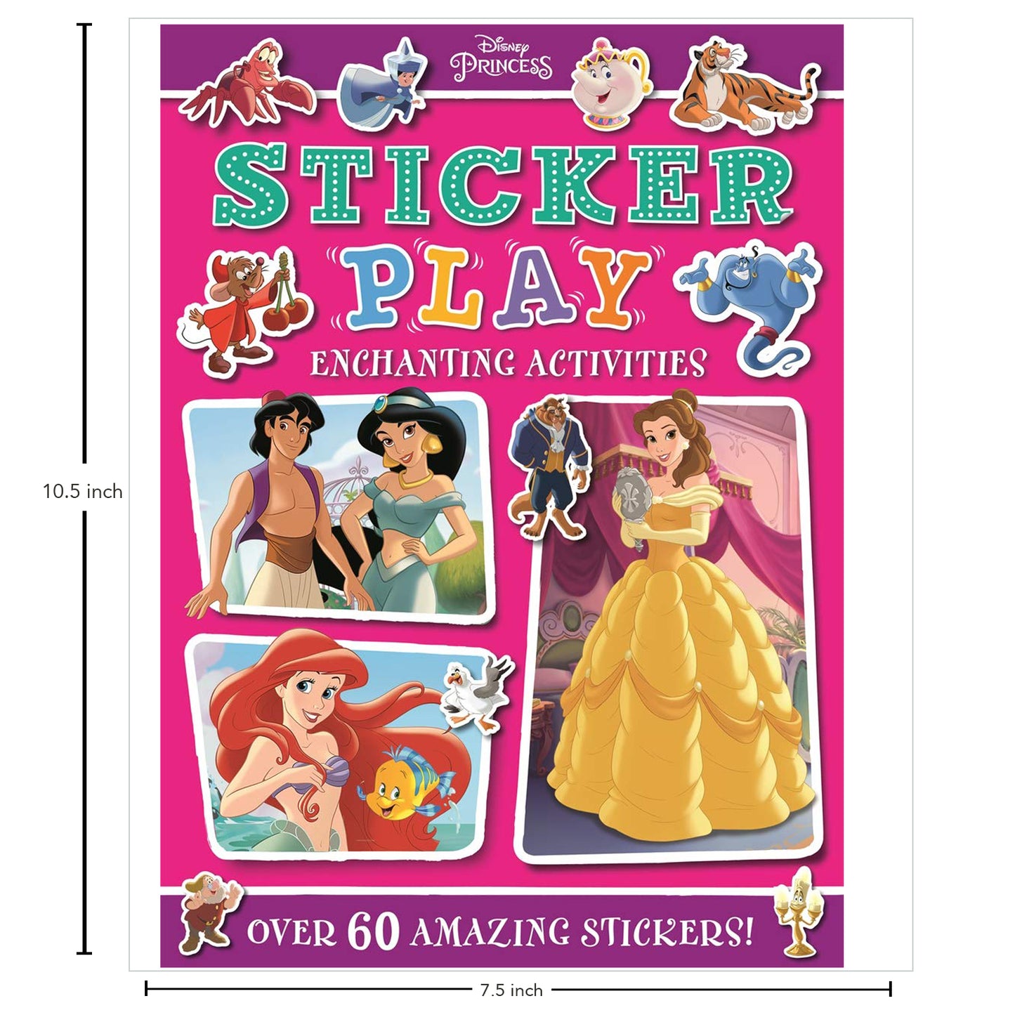 Disney Princess: Sticker Play Enchanting Activities Walt Disney