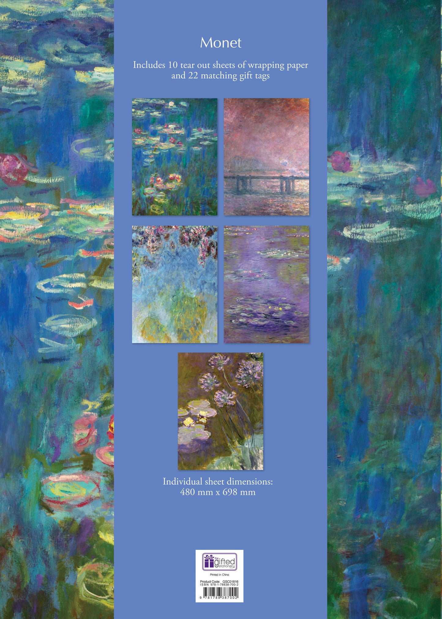 Gift Wrap Collection - Monet