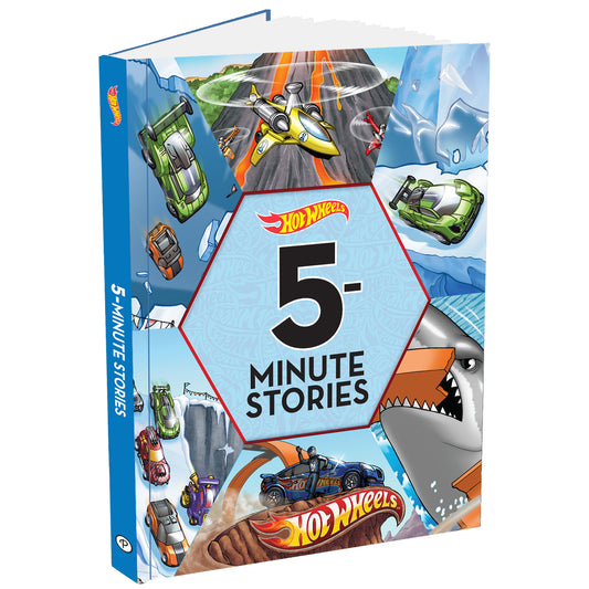 Hot Wheels: 5-Minute Stories Book | Car Race Stories Collection | for 6 to 8 Year's Old