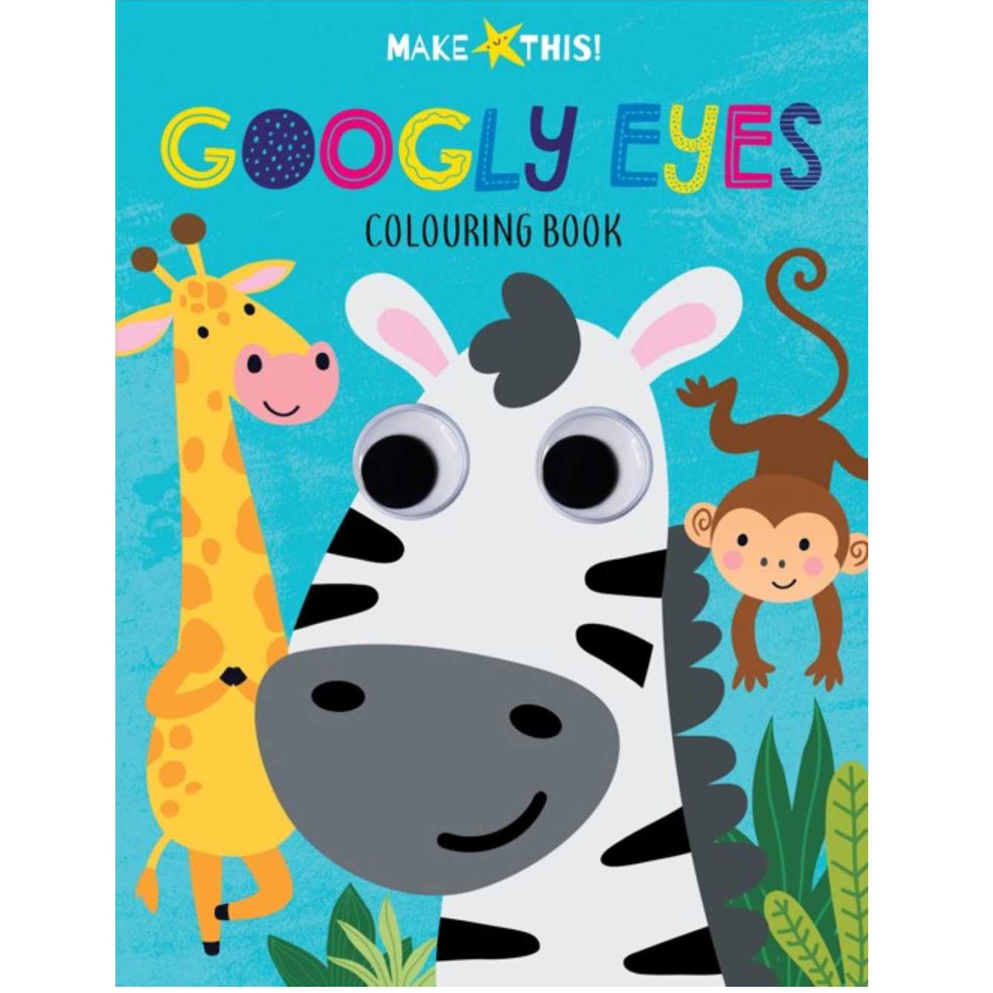Make This! - Googly Eyes Colouring Book