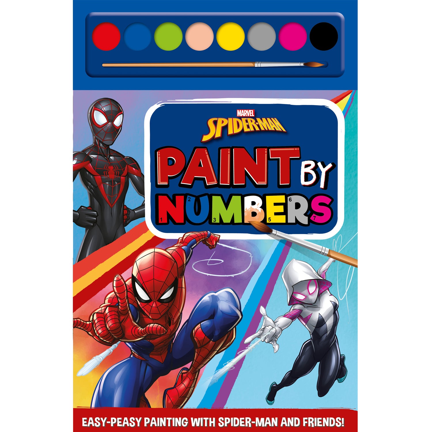 Spider-Man Page Palette Activity Book