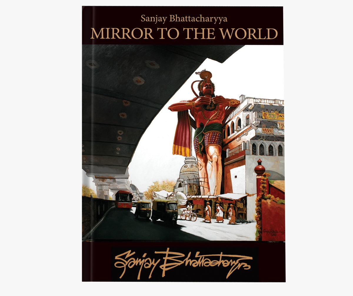 Mirror to the World: The Visual Autobiography of Sanjay Bhattacharyya | Coffee Table Art Book Featuring 270+ Paintings, Watercolours, Drawings & Photographs