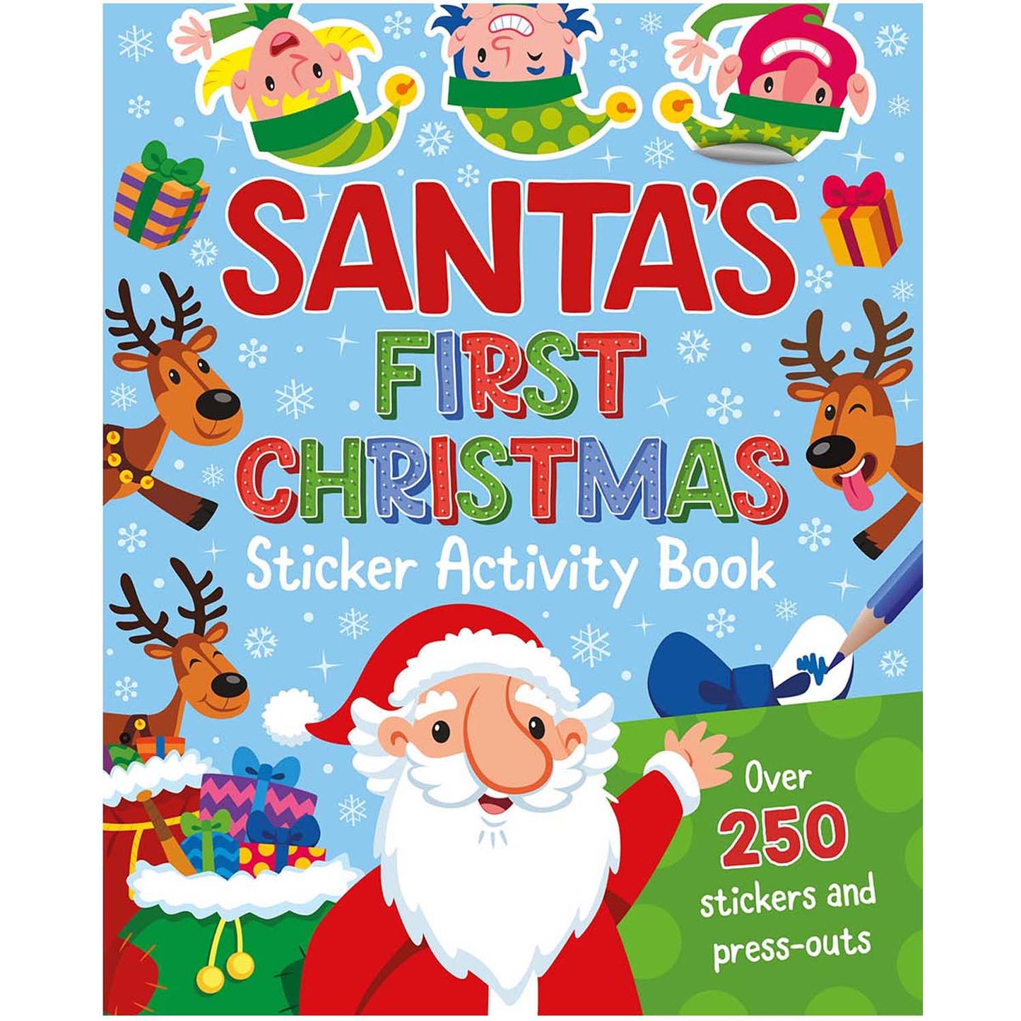 Santa’s First Christmas Sticker Activity Book