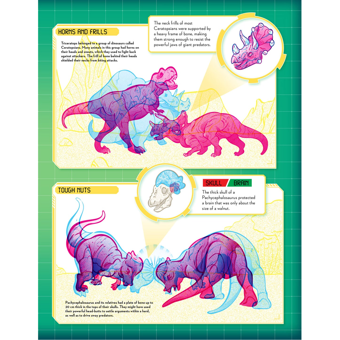 Secrets of the Dinosaurs | Reference book | Interactive book | Book with scanner | Activity book about Dinosaurs Parragon