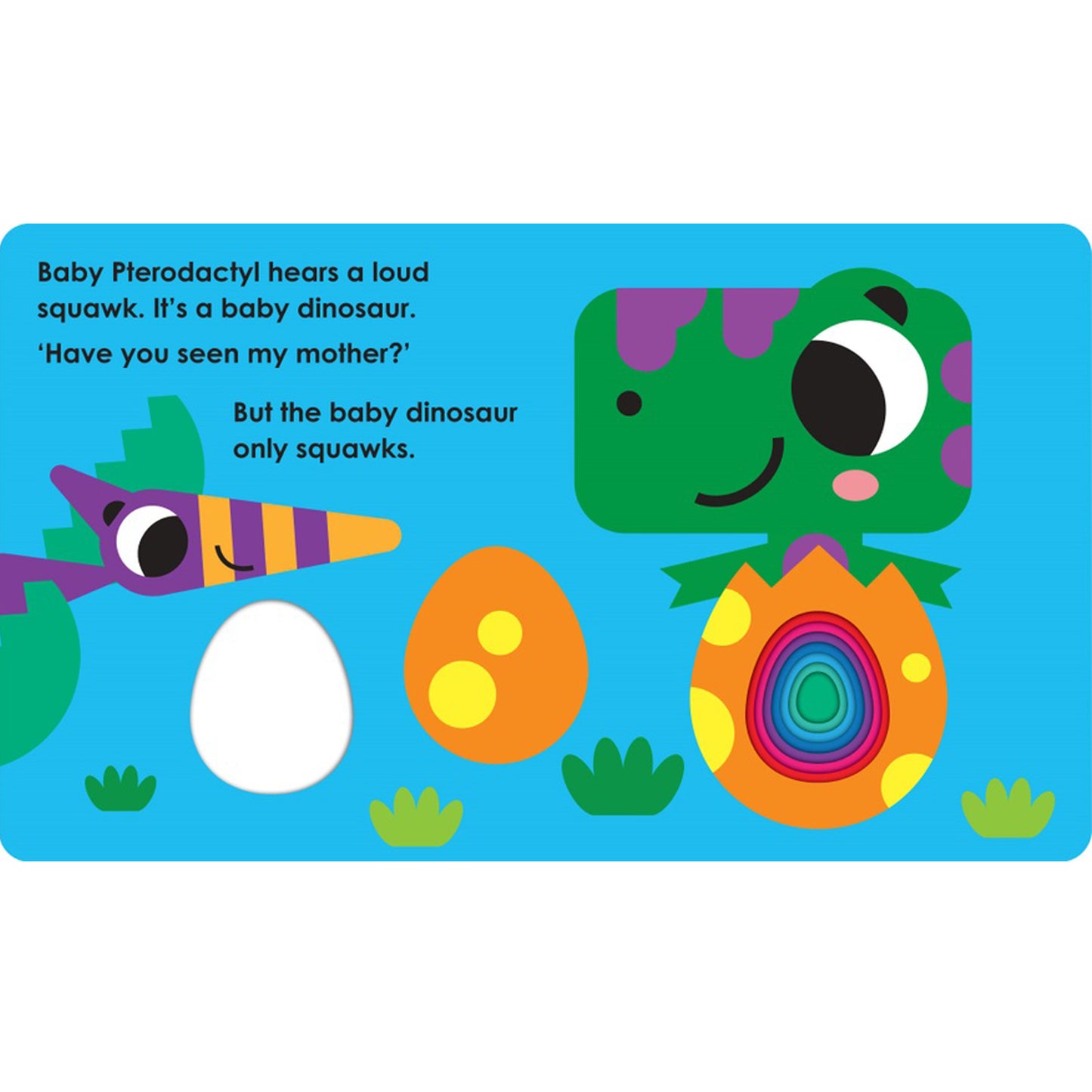 Graduating Board Book – Lost Dino | Children's books about Dinosaur | Early learning books | Board books | Die cut board books