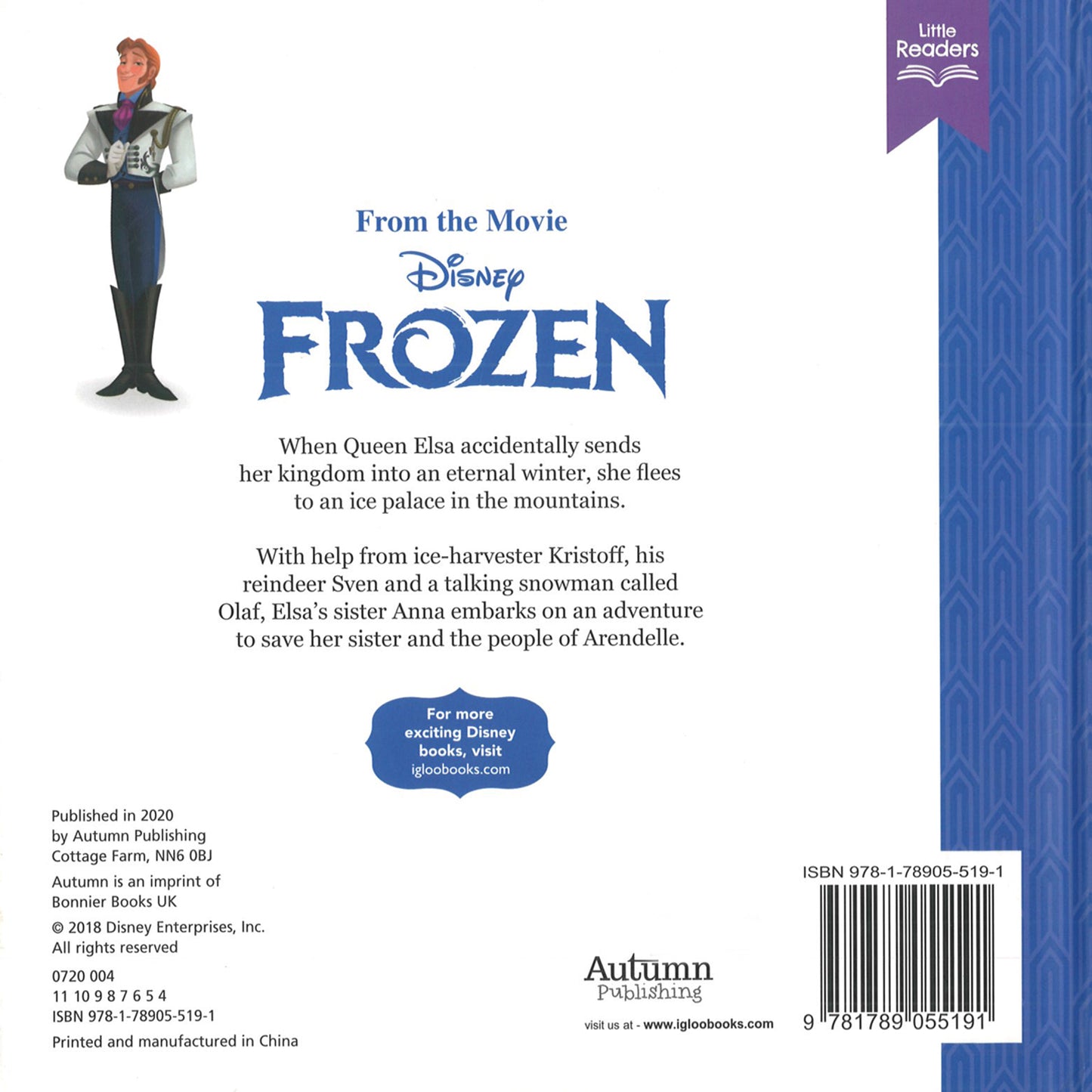 Disney Frozen Little Readers (Little Readers Cased Disney) Parragon Publishing India