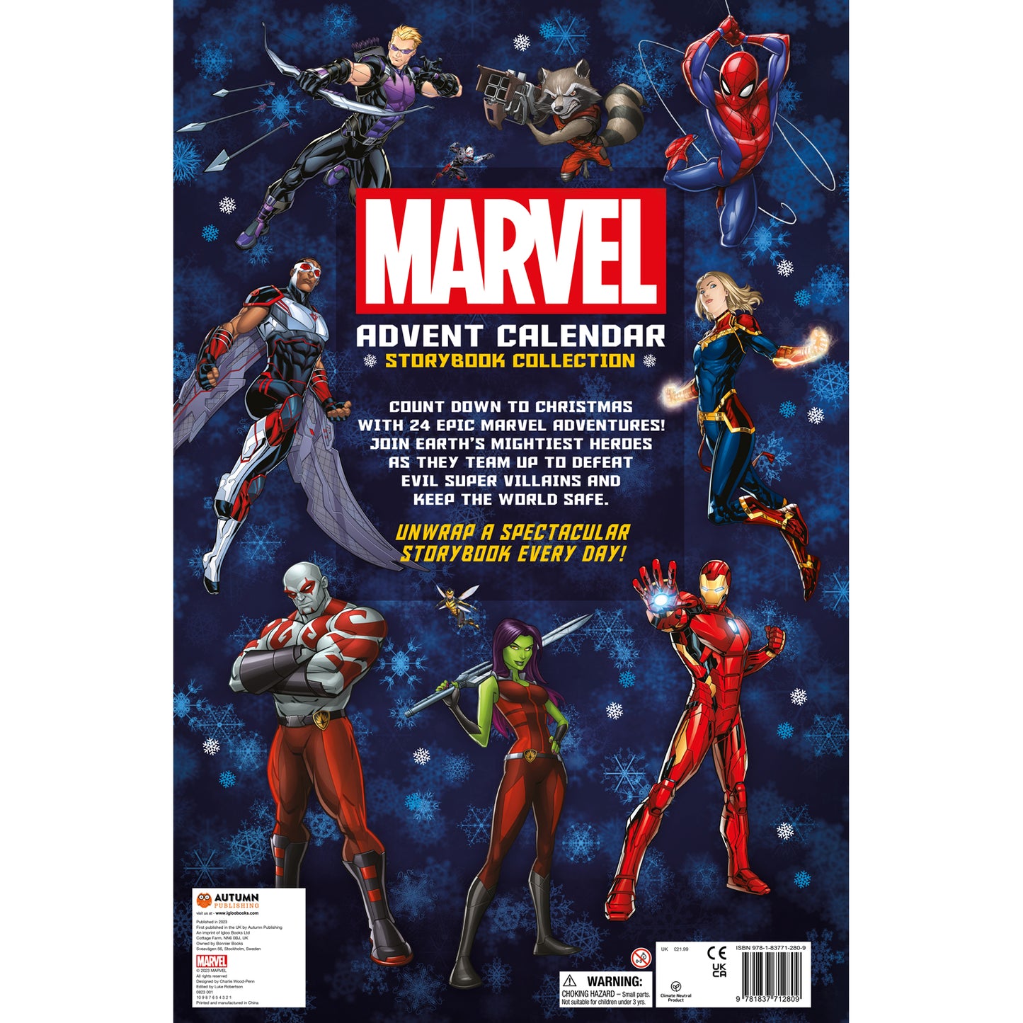 Marvel: Advent Calendar | Storybooks | Perfect for gifting