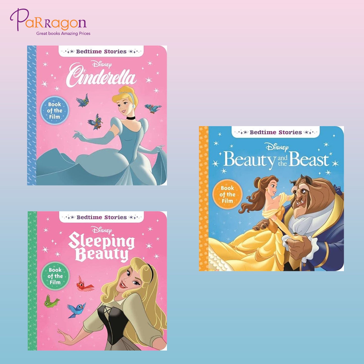 Disney Bedtime Stories (Set of 3 Books)