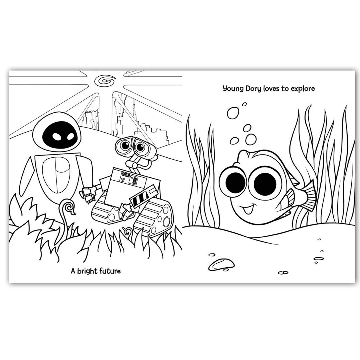 Pixar: Simply Colouring Walt Disney