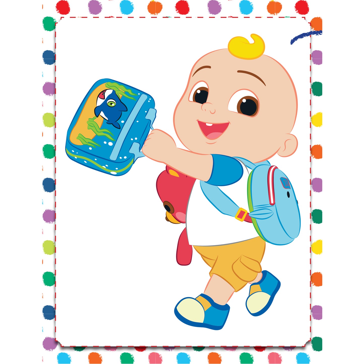 CoComelon JJ and His Friends Copy Colouring Book