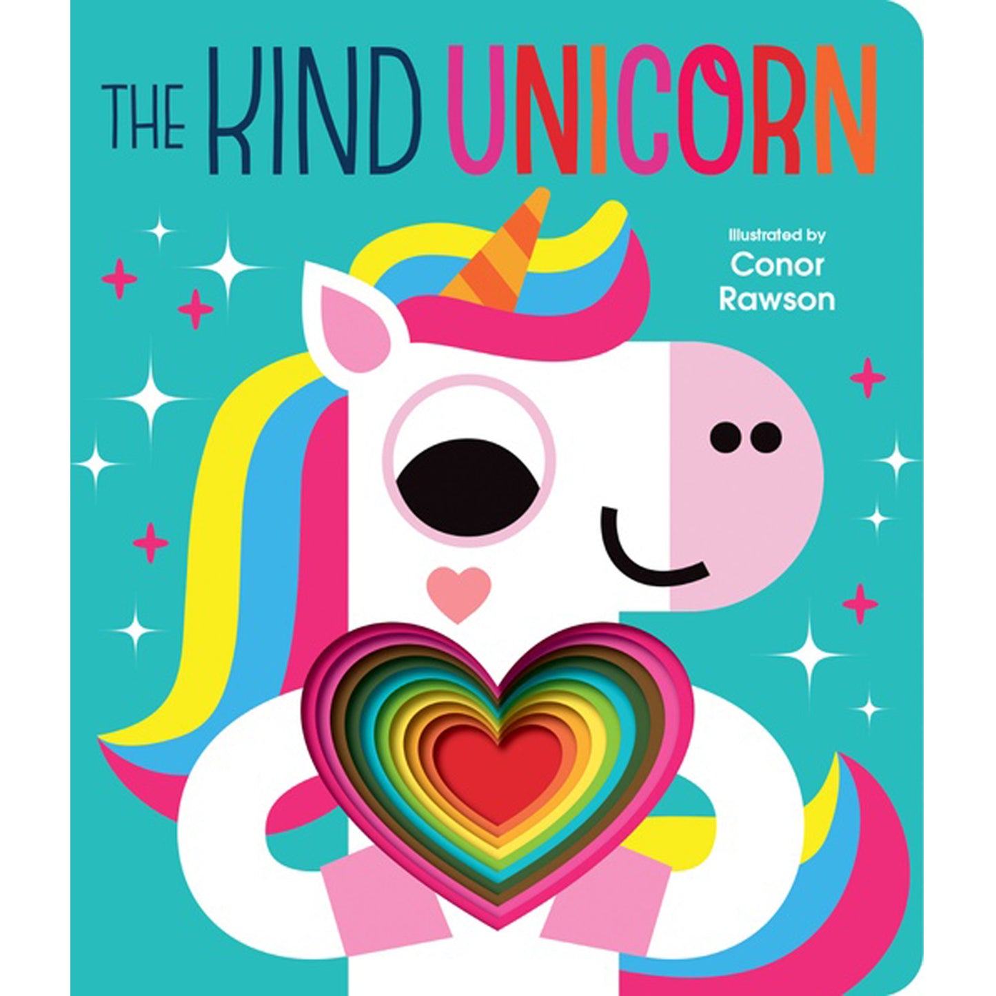 Graduating Board Book – The Kind Unicorn | Children's books about Unicorn | Early learning books | Board books | Die cut board books