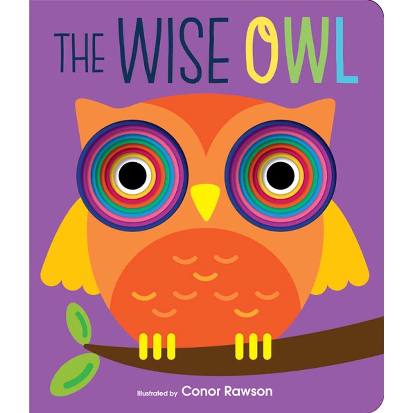 Graduating Board Book The Wise Owl  | Children's books about birds | Early learning books