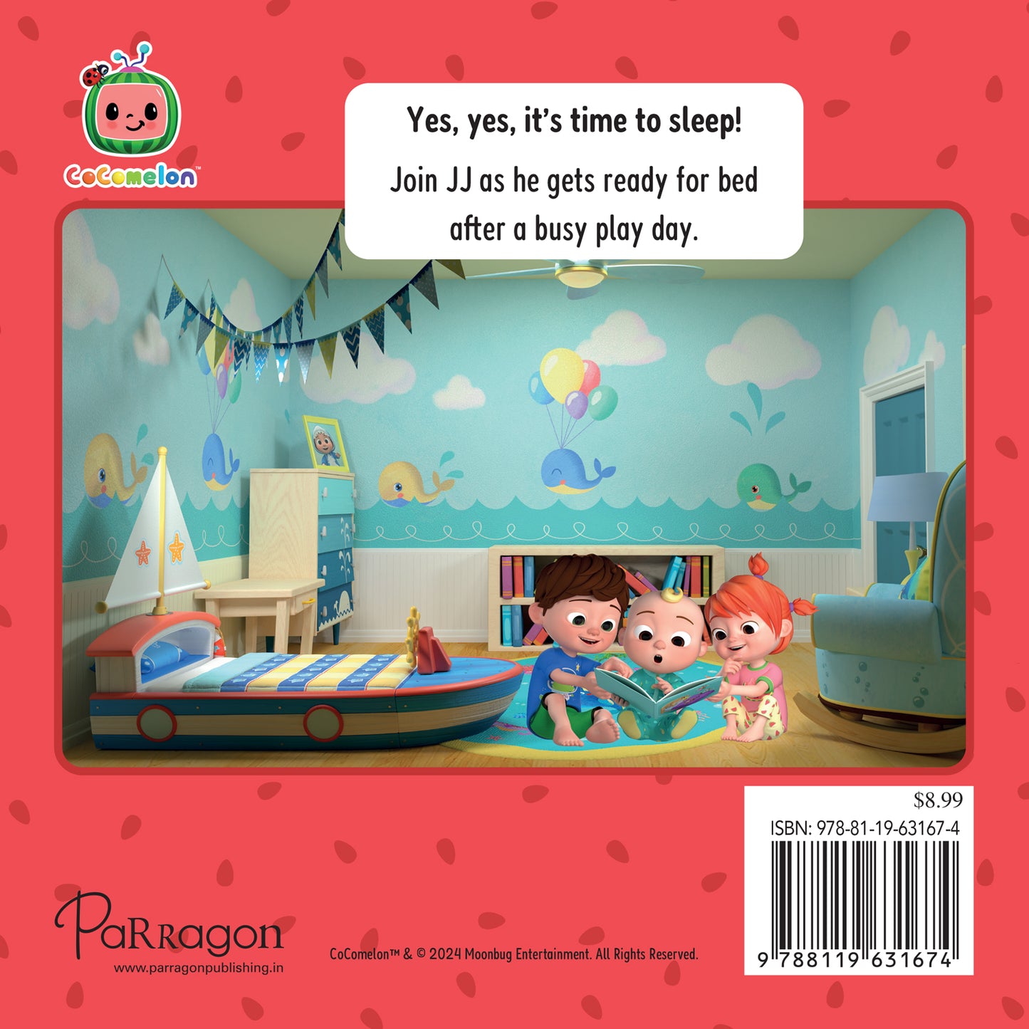 CoComelon: You Can! Get Ready for Beds | Early Learning Book | For 3 to 5 Year Old Kids