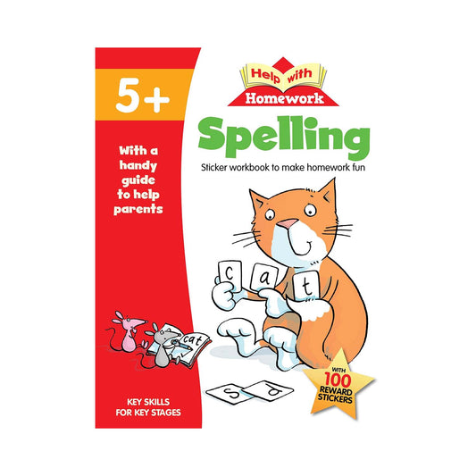 Help With Homework Spelling 5+ [Paperback] Parragon Publishing India
