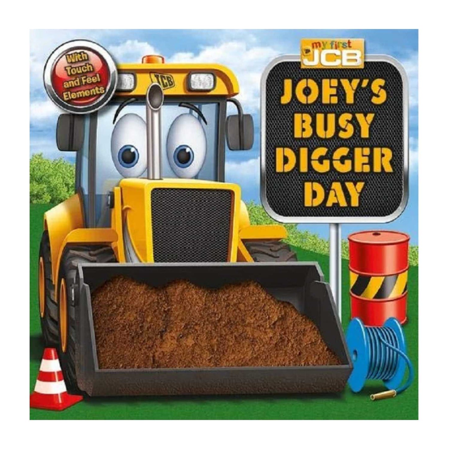 My First Jcb Joey’s Busy Digger Day (First Touch & Feel JCB)