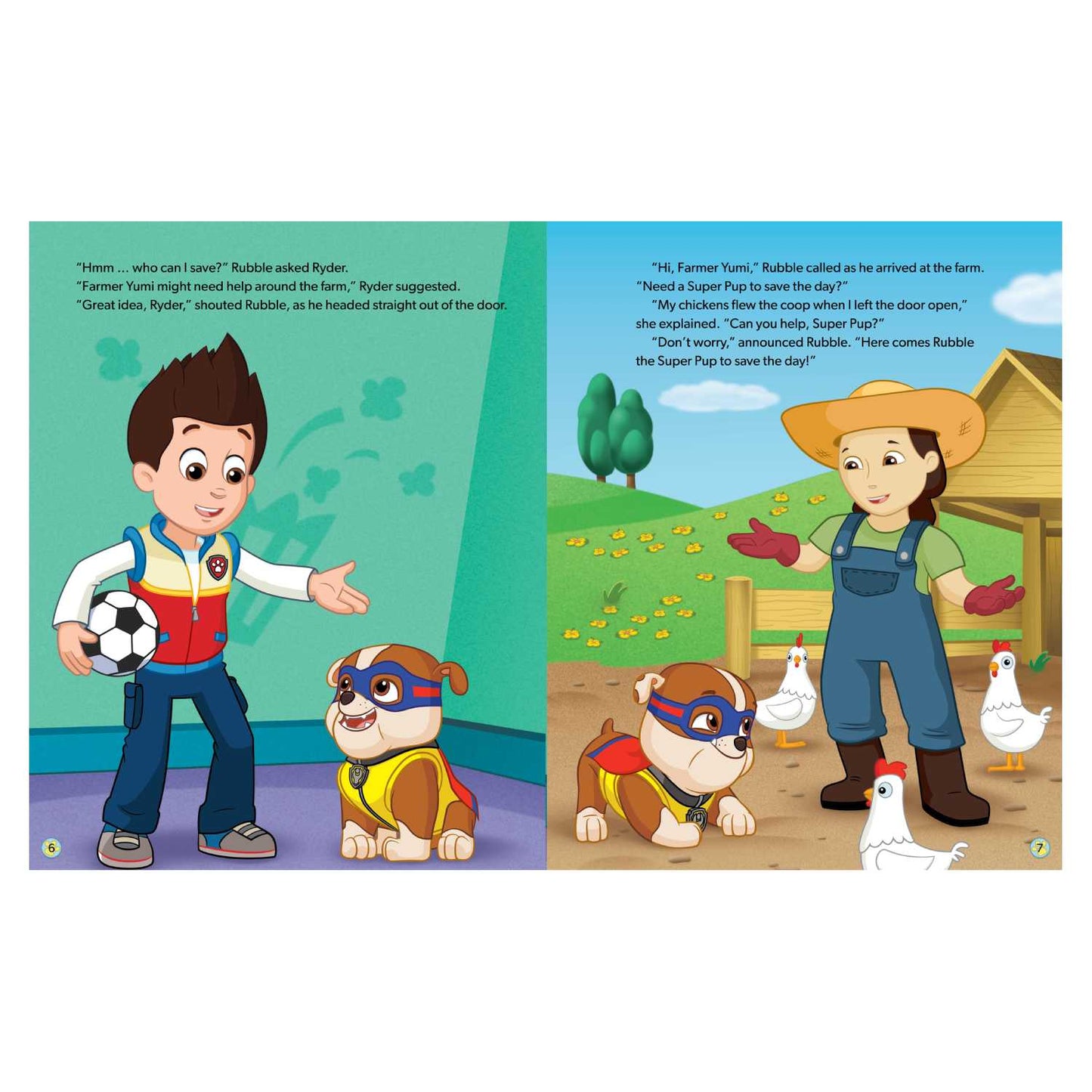 Paw Patrol Rubble to the Rescue