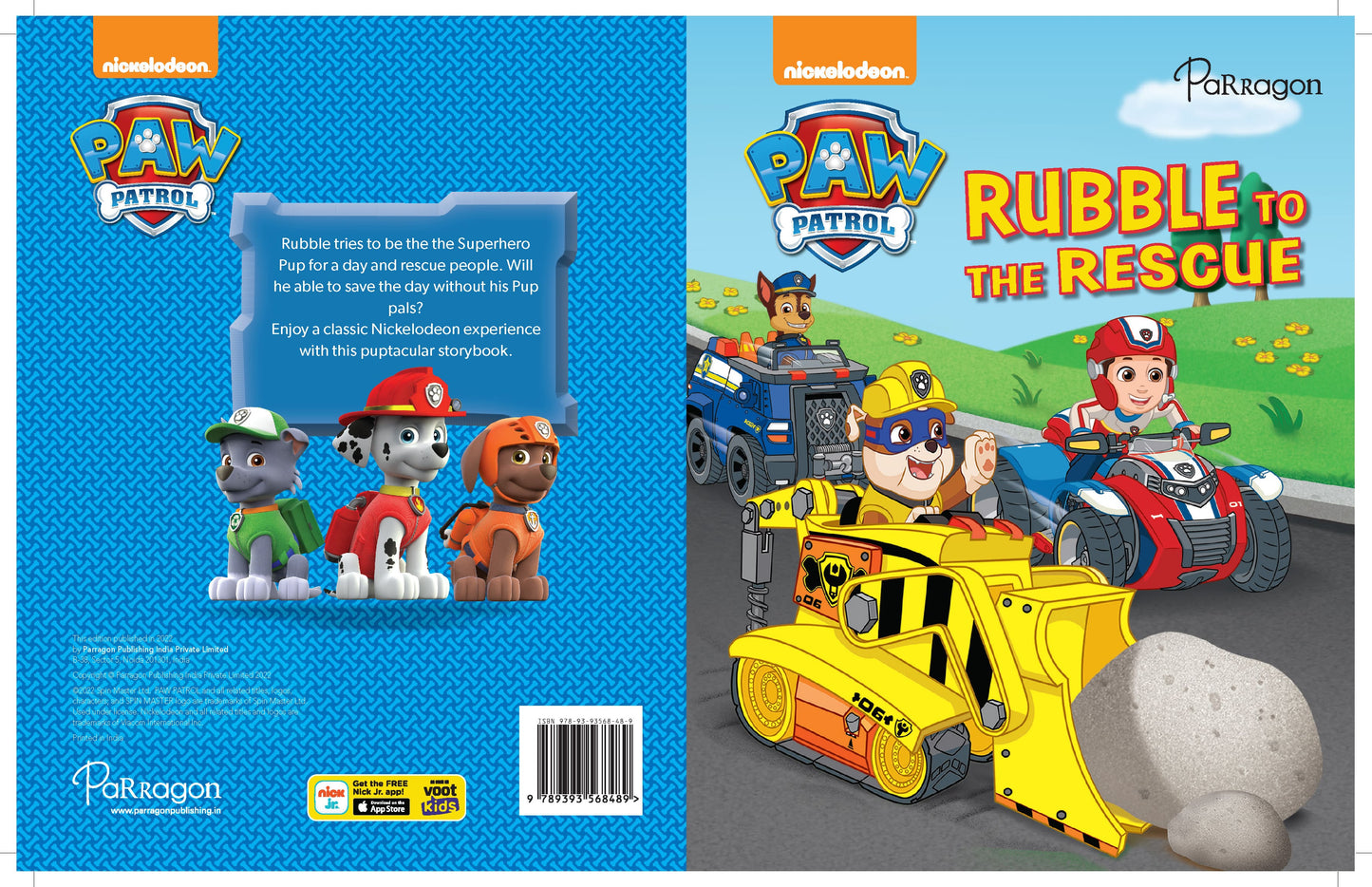 Paw Patrol Rubble to the Rescue