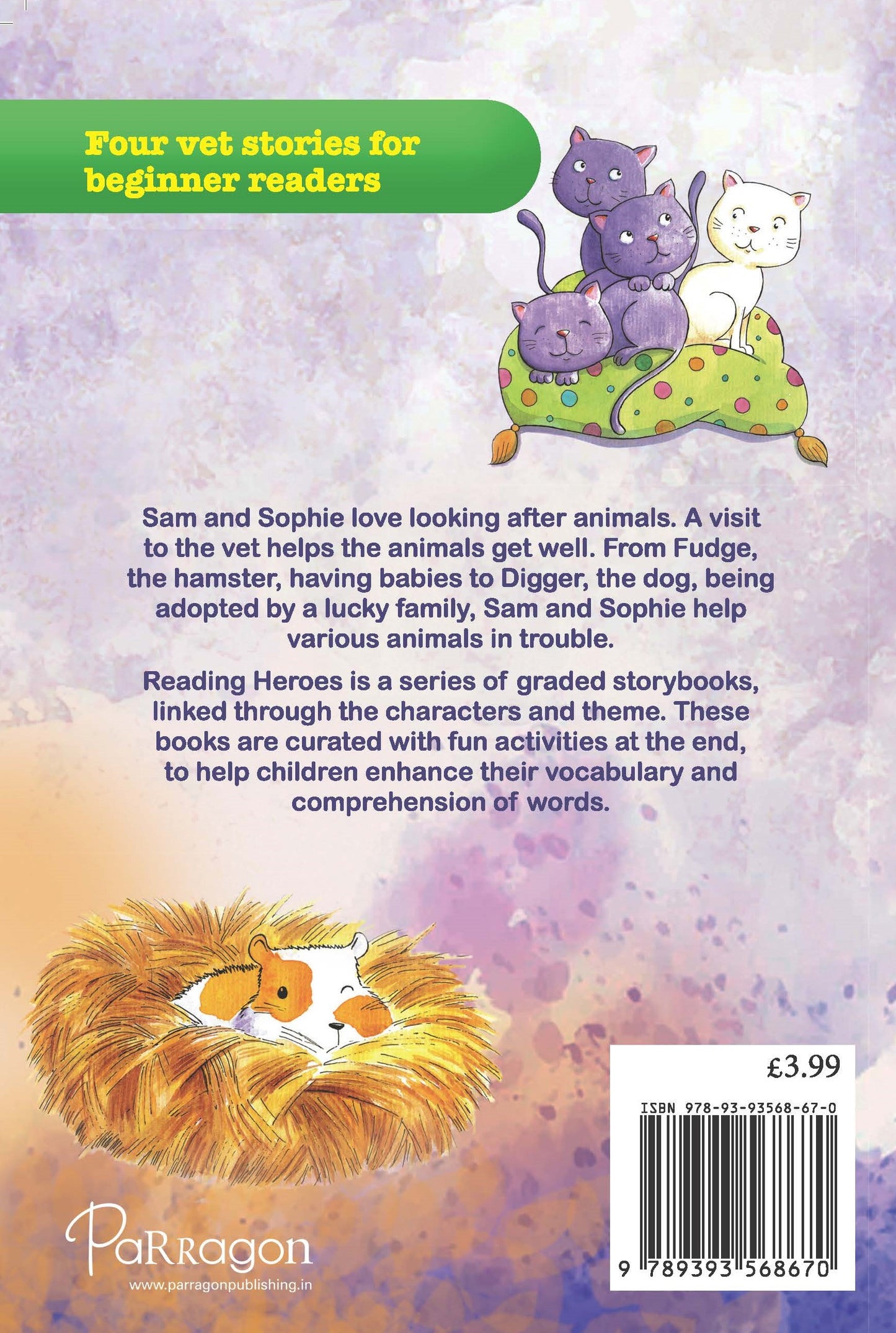 Reading Heroes Animal Rescue- Level 1 (Story Book) Parragon